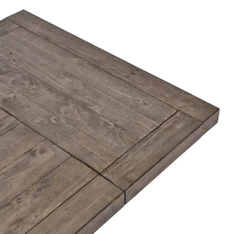 Kasey Reclaimed Pine Extension 84-114 Dining Table by Kosas Home