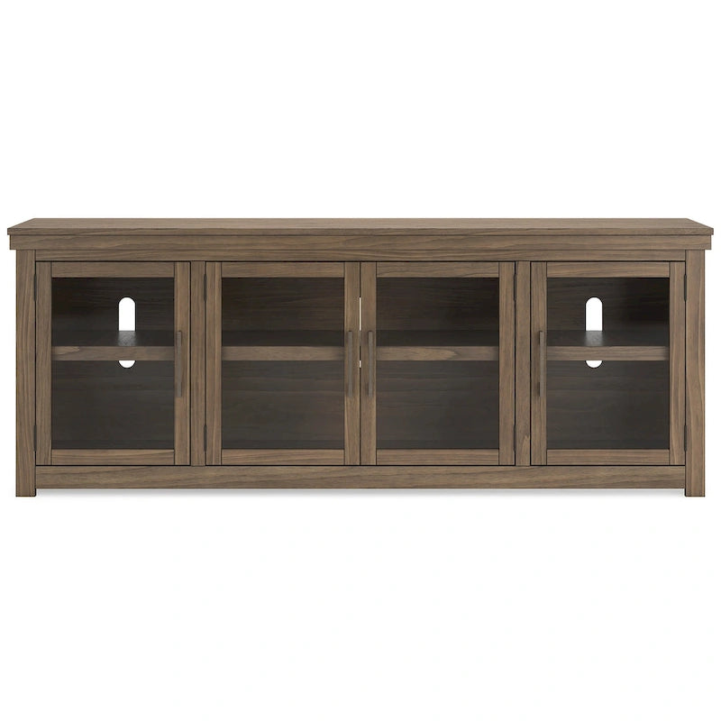 Signature Design by Ashley Boardernest Brown 85 TV Stand for TVs up to 97 - 85W x 18D x 33H