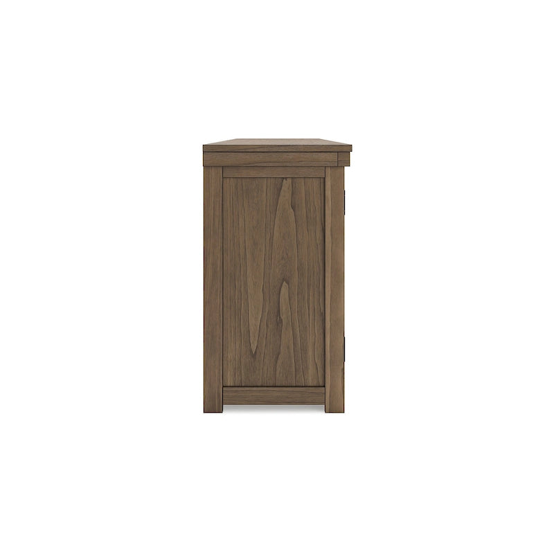 Signature Design by Ashley Boardernest Brown 85 TV Stand for TVs up to 97 - 85W x 18D x 33H