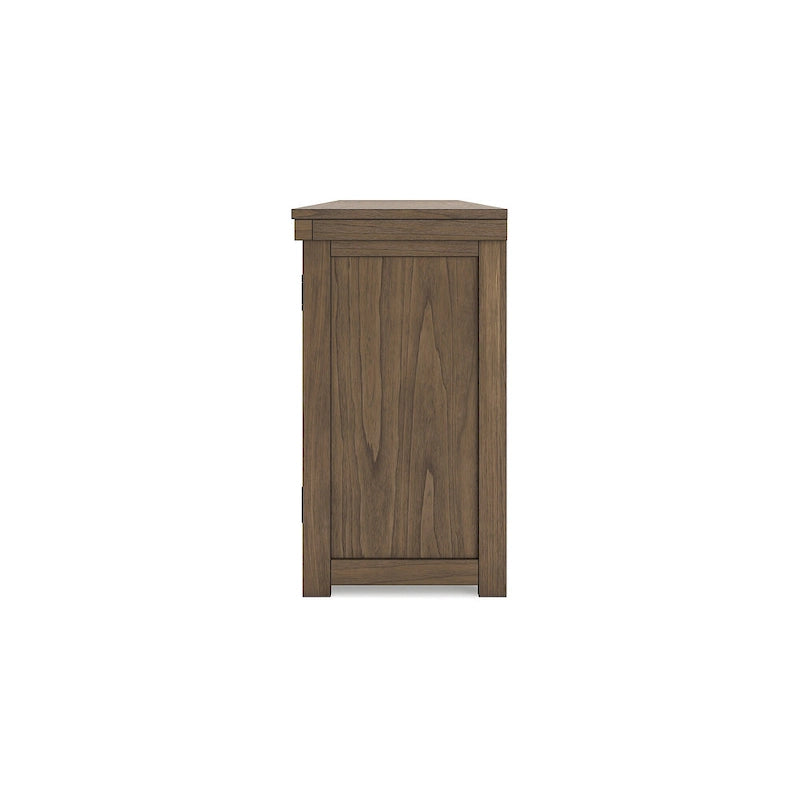 Signature Design by Ashley Boardernest Brown 85 TV Stand for TVs up to 97 - 85W x 18D x 33H