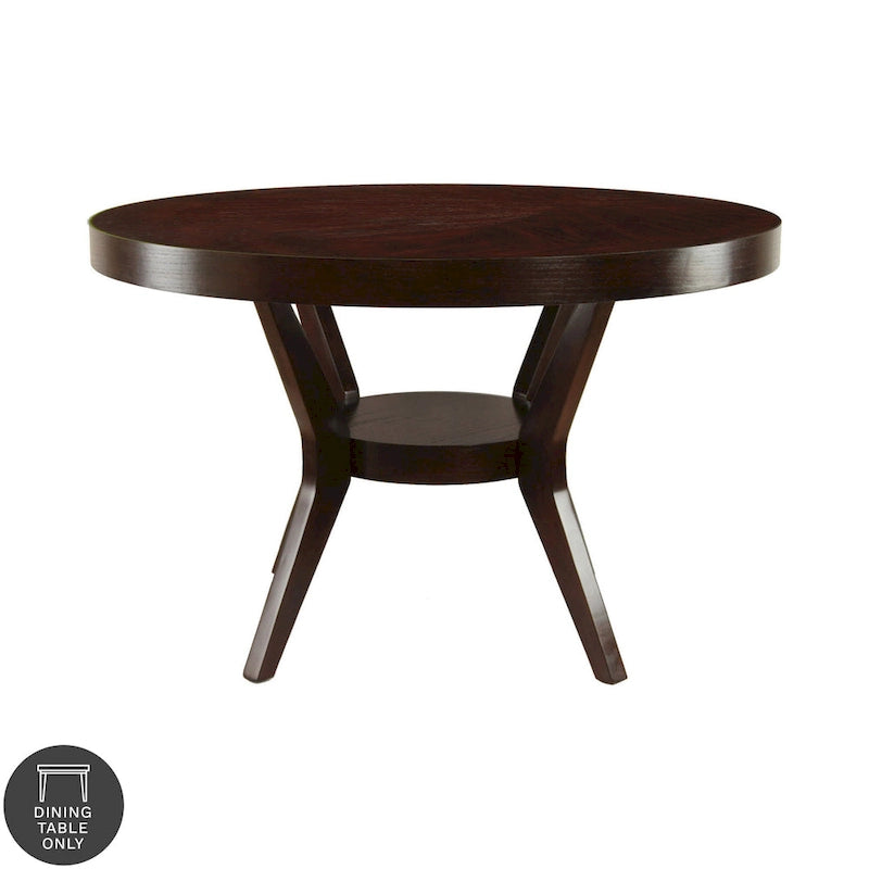 Furniture of America Mandurah Farmhouse Espresso 48-inch Dining Table