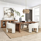 Classic Home Selena 84 Mango Wood Dining Table in Umber - 84Wx40Dx30H