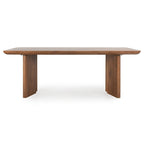 Classic Home Selena 84 Mango Wood Dining Table in Umber - 84Wx40Dx30H