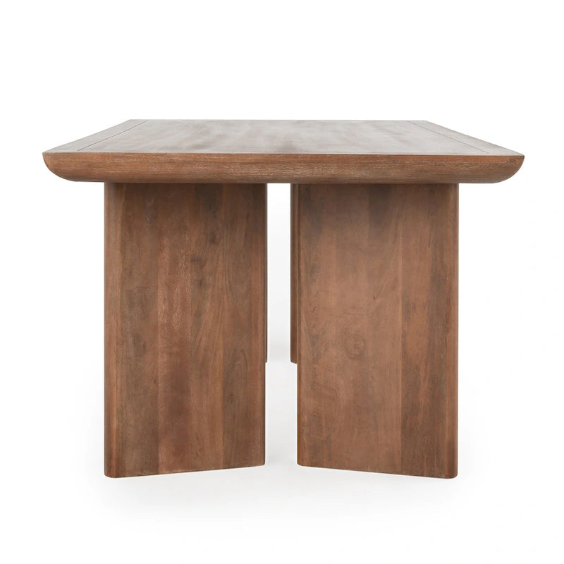 Classic Home Selena 84 Mango Wood Dining Table in Umber - 84Wx40Dx30H