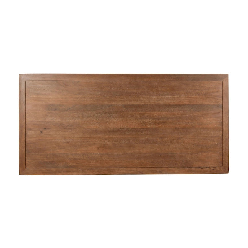 Classic Home Selena 84 Mango Wood Dining Table in Umber - 84Wx40Dx30H