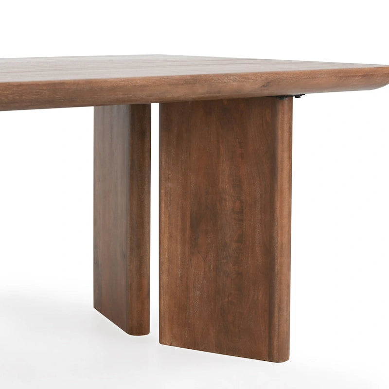 Classic Home Selena 84 Mango Wood Dining Table in Umber - 84Wx40Dx30H