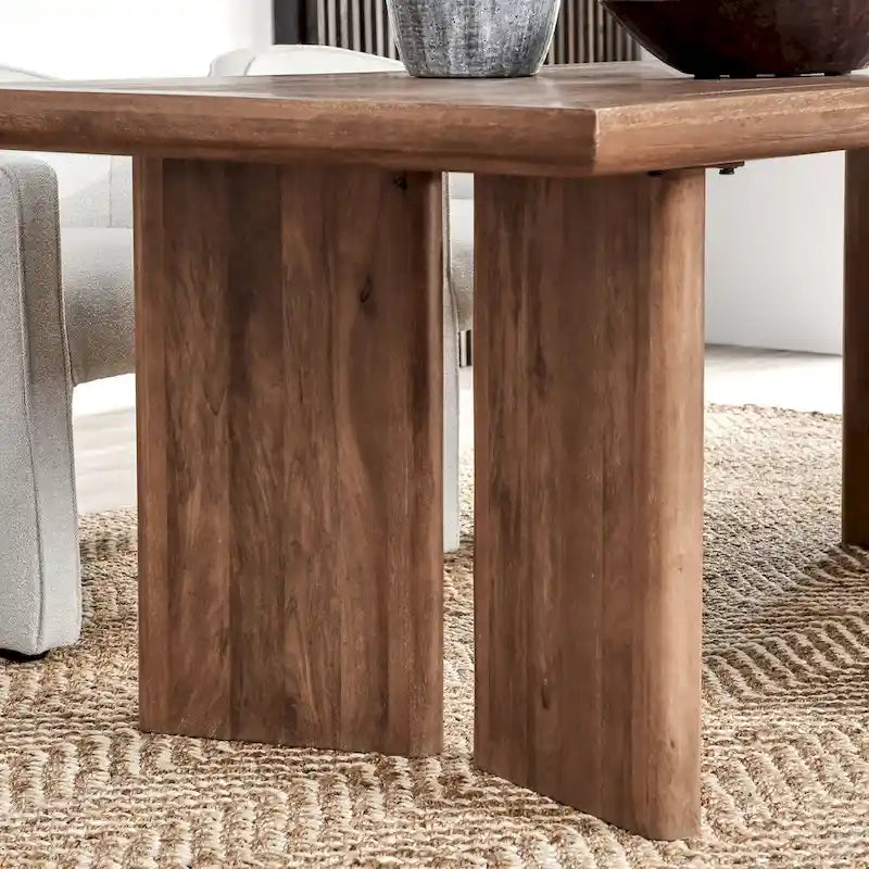 Classic Home Selena 84 Mango Wood Dining Table in Umber - 84Wx40Dx30H