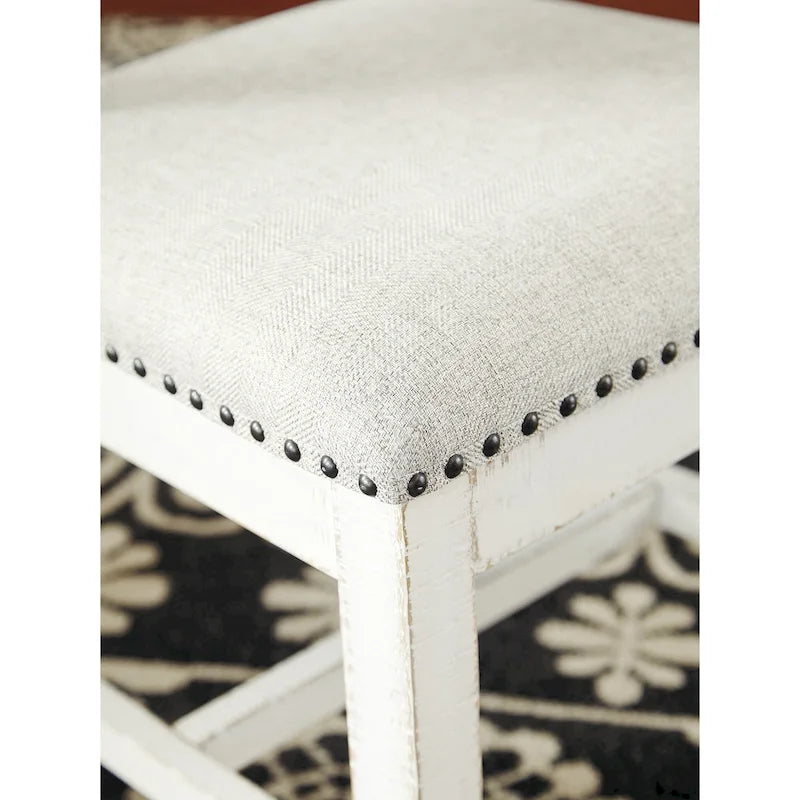 Signature Design by Ashley Valebeck Brown/White 7-Piece Dining Package