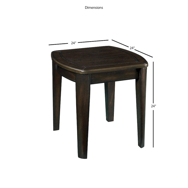 Steve Silver Darlington Game End Table with Chessboard