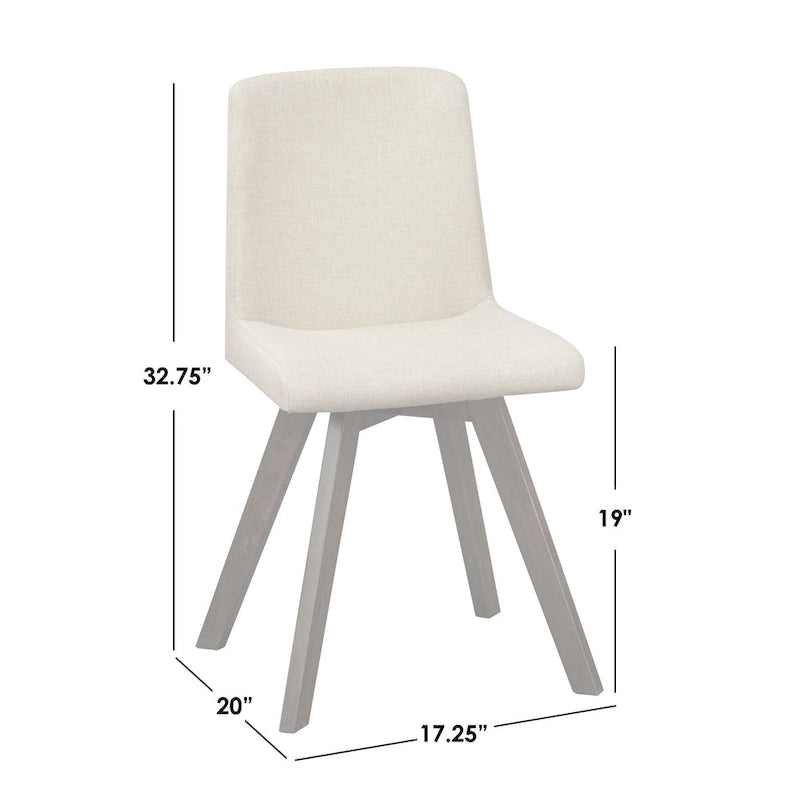 Simple Living Clybourn Solid Wood Dining Chairs (Set of 4)