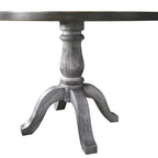 Ensemble de salle à manger 5 pièces Iris de Roundhill Furniture, blanc vieilli et gris