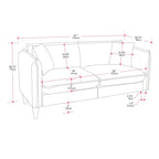 Henry Boucle Loveseat