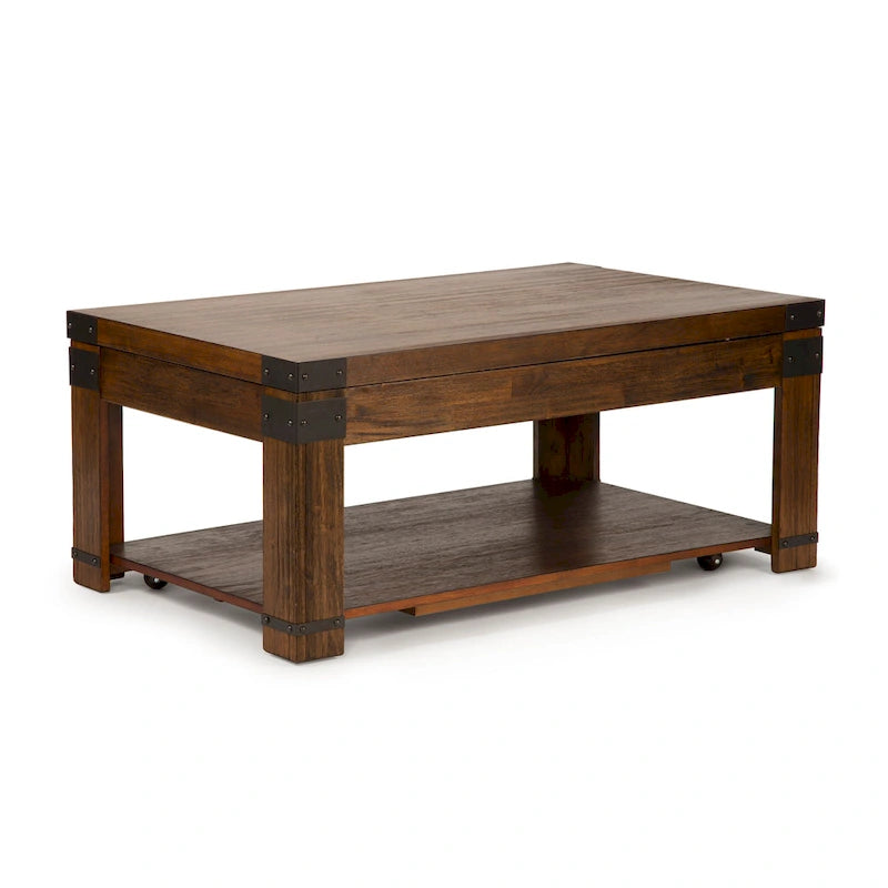 Steve Silver Aldridge 48-Inch Rectangle Lift Top Coffee Table