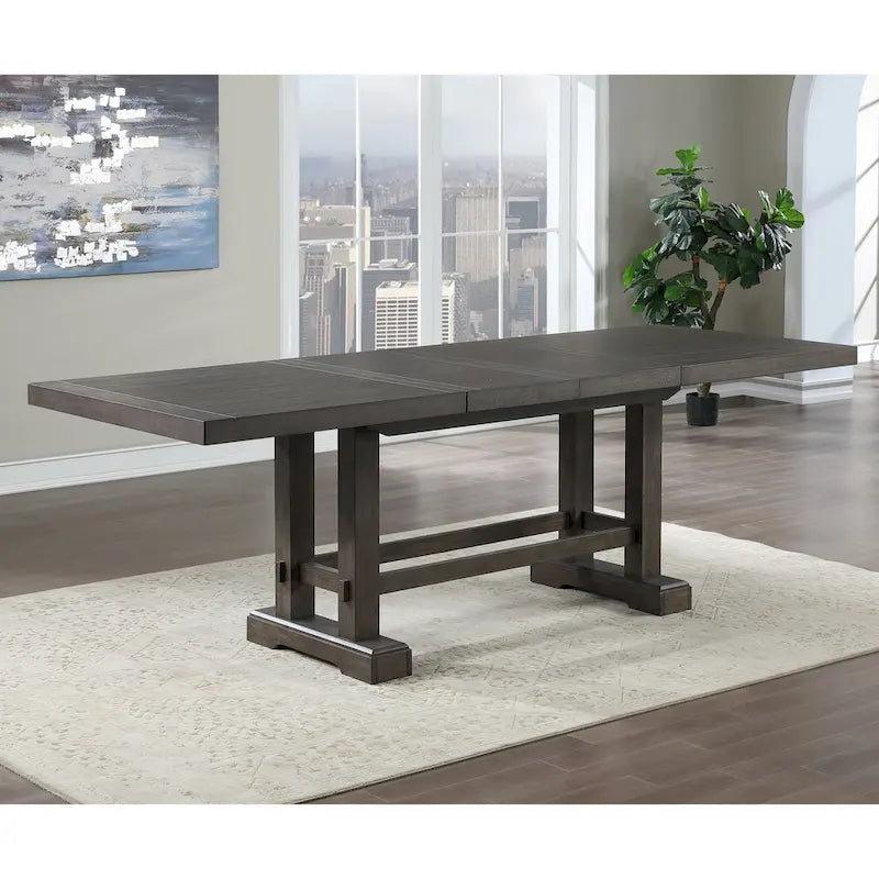 Steve Silver Nevada Dusky Cedar Farmhouse Counter Height Dining Table