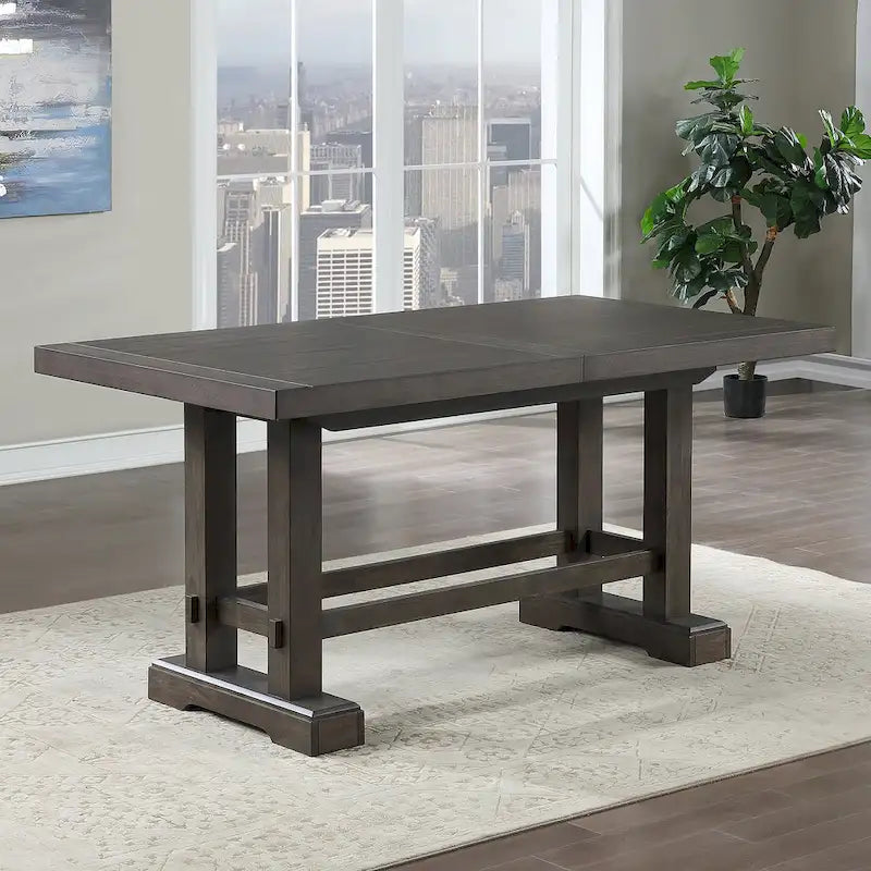 Steve Silver Nevada Dusky Cedar Farmhouse Counter Height Dining Table
