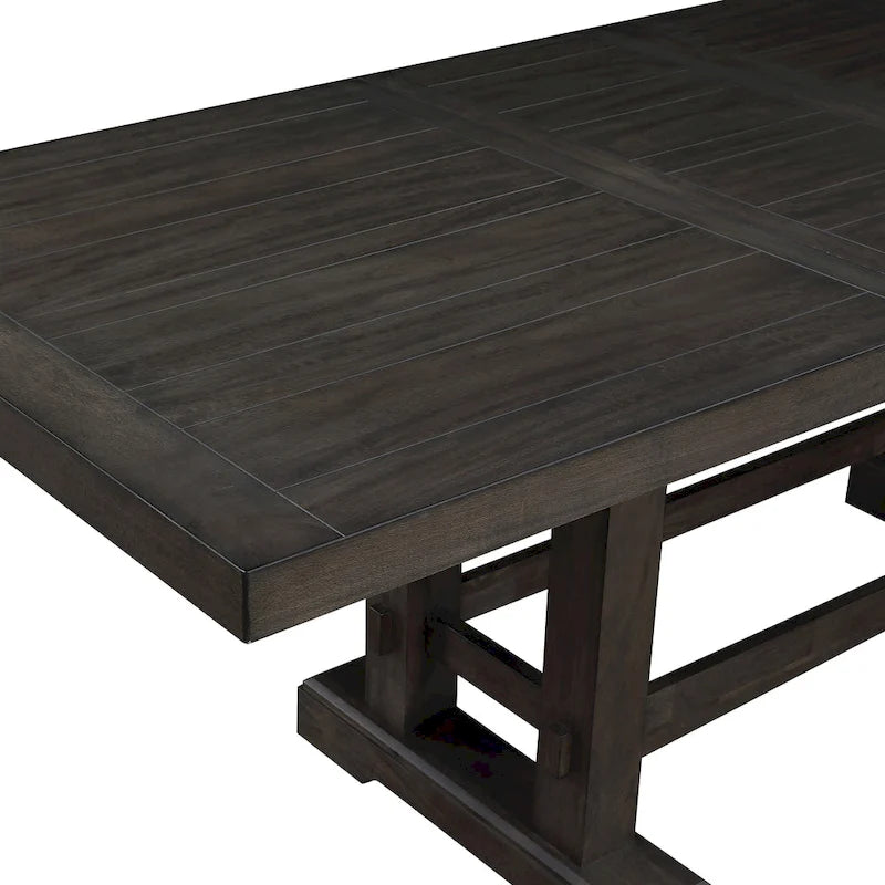 Steve Silver Nevada Dusky Cedar Farmhouse Counter Height Dining Table
