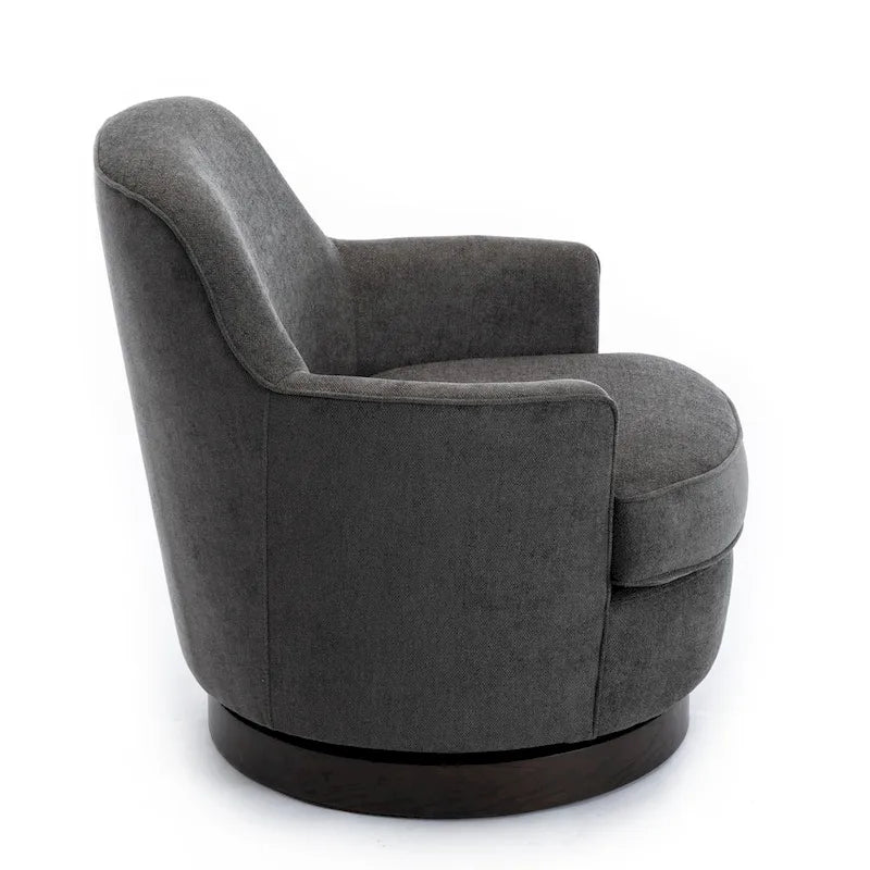 Rosedale Wood-based Swiveling Accent Chair by Greyson Living