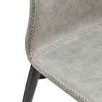 Jayden Faux Leather Dining Side Chair, (Set of 2)