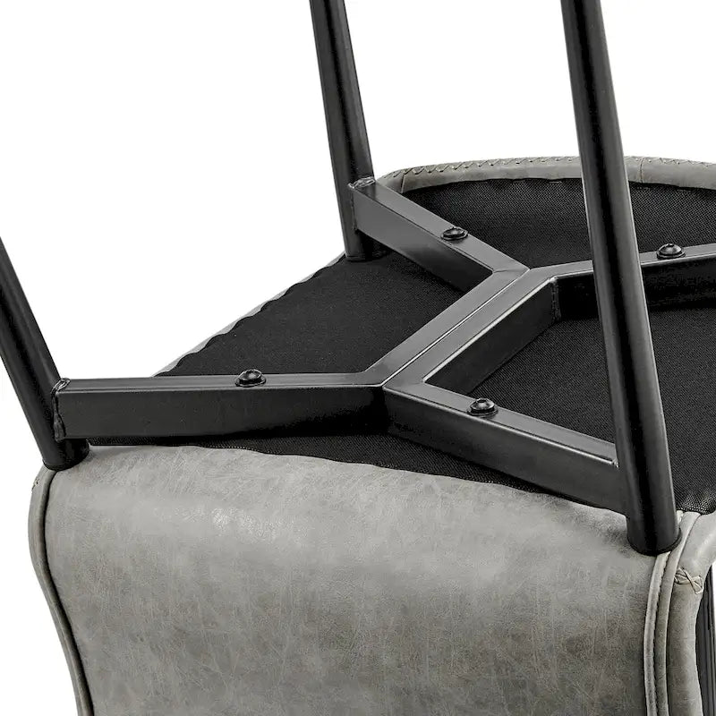 Jayden Faux Leather Dining Side Chair, (Set of 2)