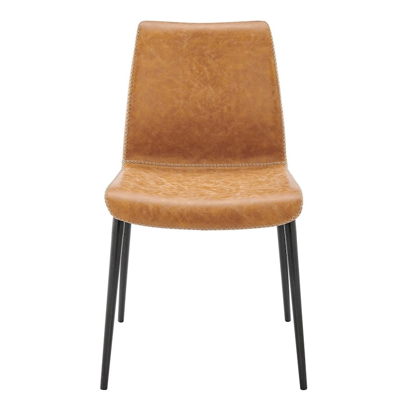 Jayden Faux Leather Dining Side Chair, (Set of 2)