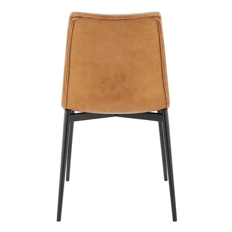 Jayden Faux Leather Dining Side Chair, (Set of 2)