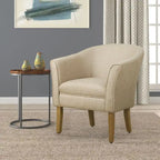 Porch & Den Kingswell Upholstered Barrel Accent Chair