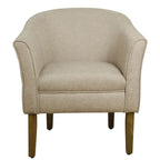 Porch & Den Kingswell Upholstered Barrel Accent Chair