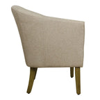 Porch & Den Kingswell Upholstered Barrel Accent Chair