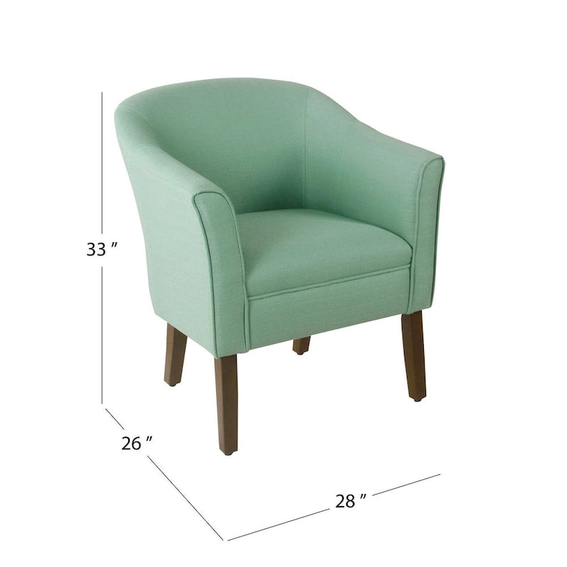 Porch & Den Kingswell Upholstered Barrel Accent Chair