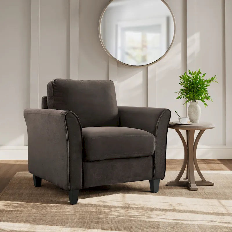 Fauteuil iLounge Waverly en microfibre