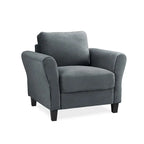 Fauteuil iLounge Waverly en microfibre
