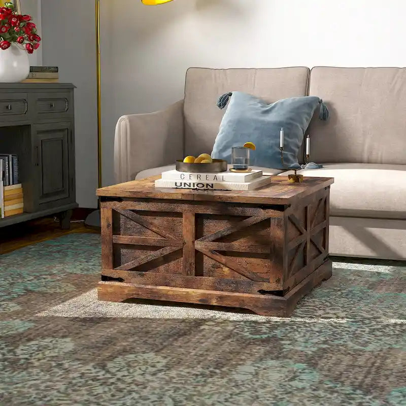 Table basse de ferme moderne
