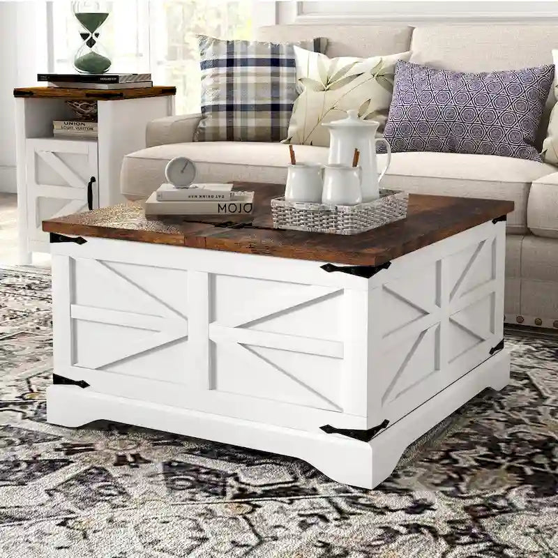 Table basse de ferme moderne