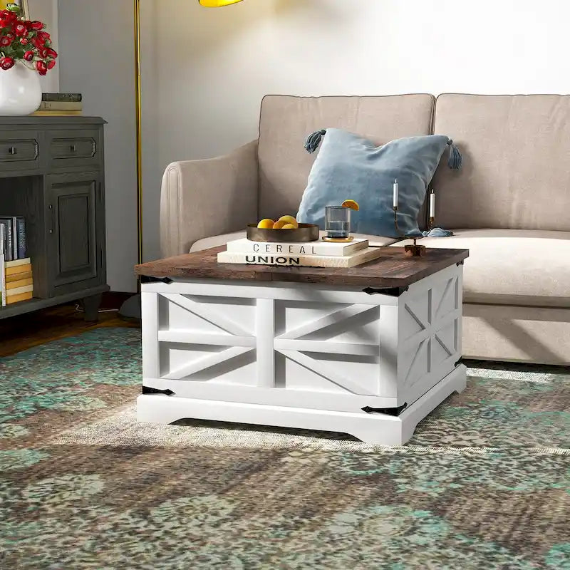 Table basse de ferme moderne