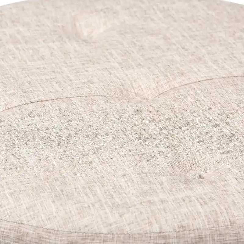 Modern and Contemporary Fabric Cocktail Ottoman