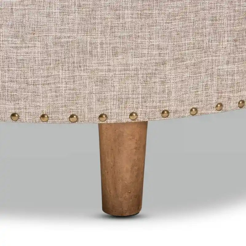 Modern and Contemporary Fabric Cocktail Ottoman