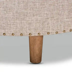 Modern and Contemporary Fabric Cocktail Ottoman