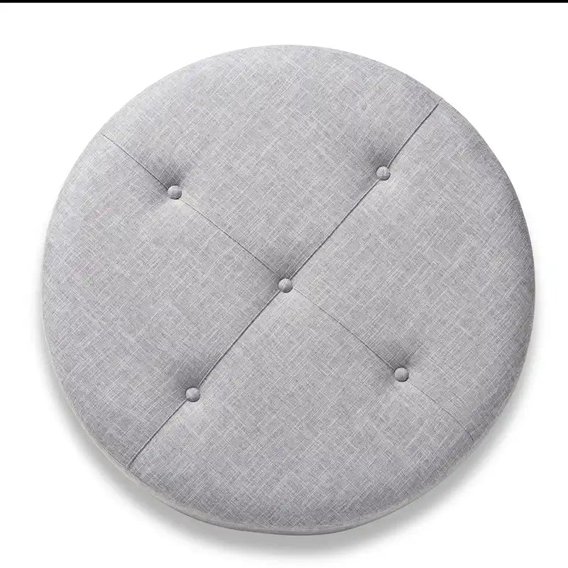 Modern and Contemporary Fabric Cocktail Ottoman