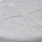 Modern and Contemporary Fabric Cocktail Ottoman