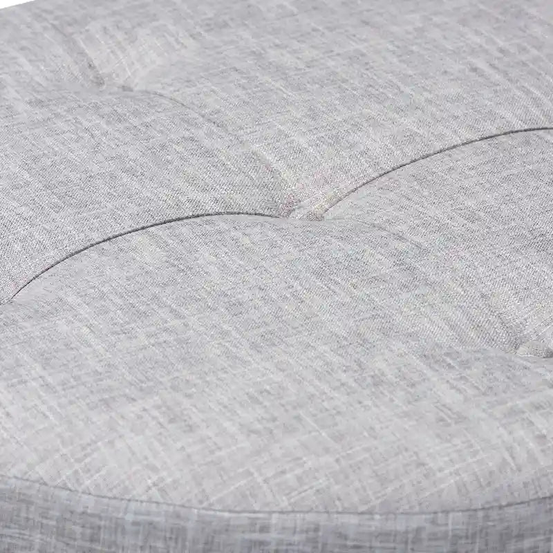 Modern and Contemporary Fabric Cocktail Ottoman