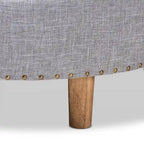 Modern and Contemporary Fabric Cocktail Ottoman
