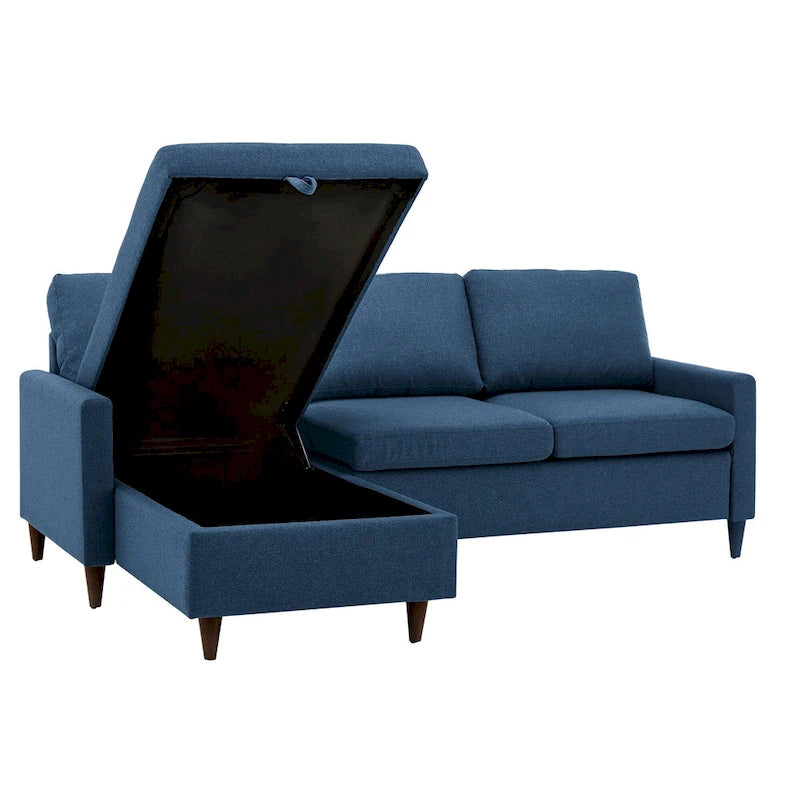 Parker L-shaped Sofa with Storage Chaise by iNSPIRE Q Modern