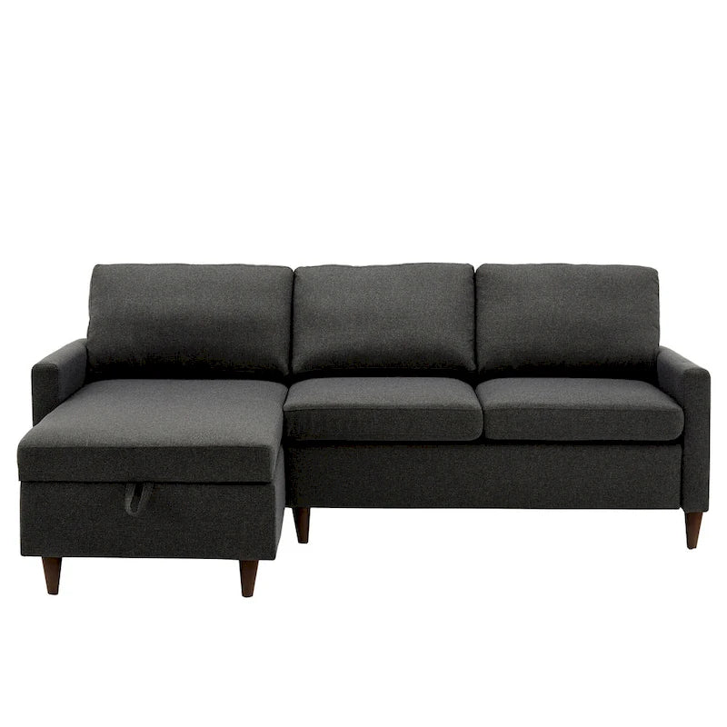 Parker L-shaped Sofa with Storage Chaise by iNSPIRE Q Modern