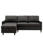 Parker L-shaped Sofa with Storage Chaise by iNSPIRE Q Modern