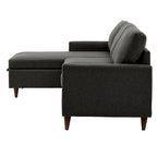 Parker L-shaped Sofa with Storage Chaise by iNSPIRE Q Modern