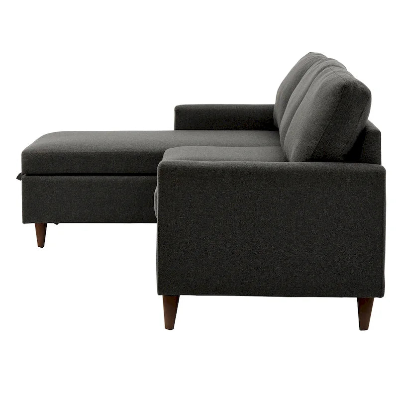 Parker L-shaped Sofa with Storage Chaise by iNSPIRE Q Modern