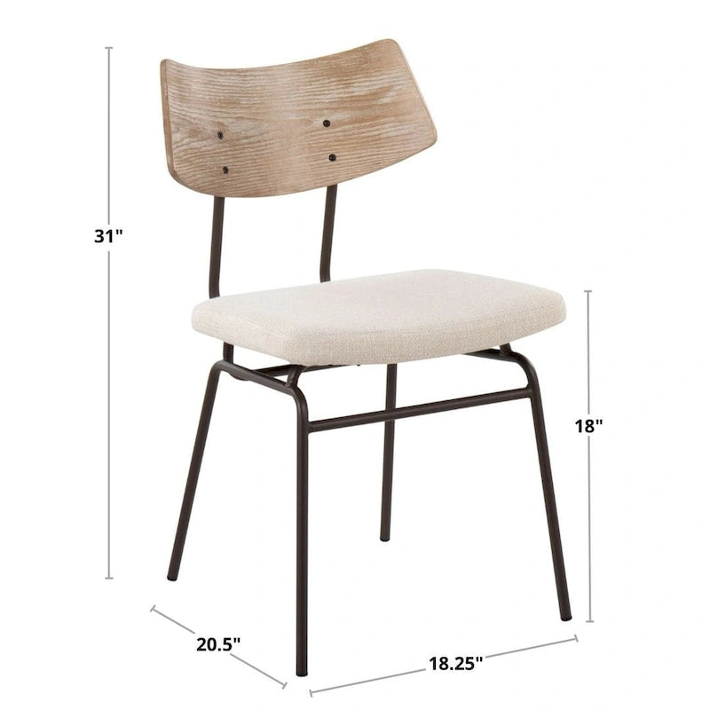 Chaises Garrison Carson Carrington (Lot de 2)