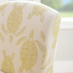 Fauteuil d'appoint Terrapin avec motif tortue
