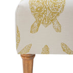 Fauteuil d'appoint Terrapin avec motif tortue