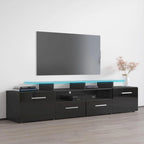 Meuble TV moderne Évora avec système d'éclairage LED